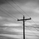 Powerline and pole